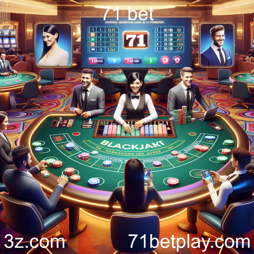 Descubra a Experiência do Cassino ao Vivo no 71 Bet